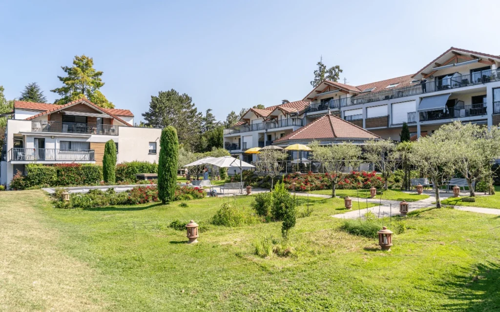 Résidence Les Jardins de Lamartine à Tresserve, appartements et jardins en Savoie"